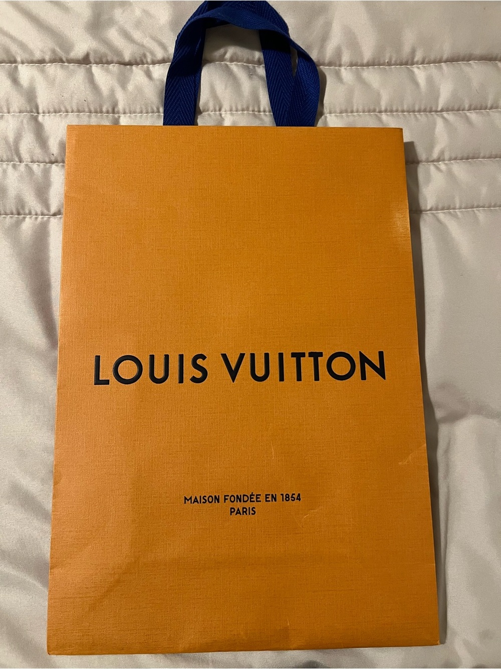 Louis Vuitton Orange shopping bag